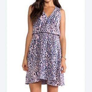 Rebecca Taylor silk knee length dress size 2